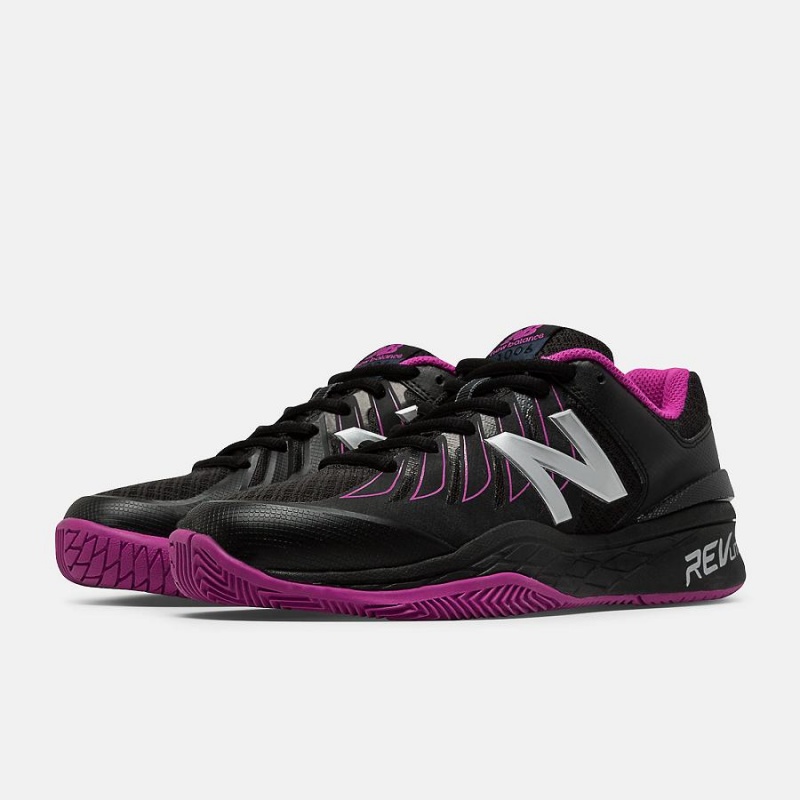 Zapatillas Tenis New Balance 1006 Mujer Negras Moradas | EC 2535NB