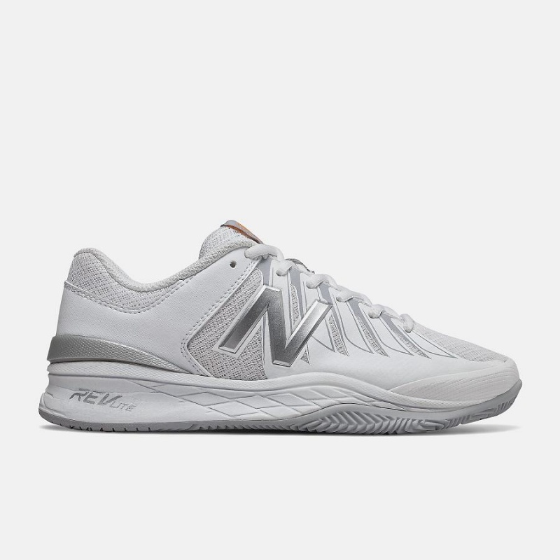 Zapatillas Tenis New Balance 1006 Mujer Plateadas | EC 2534MA