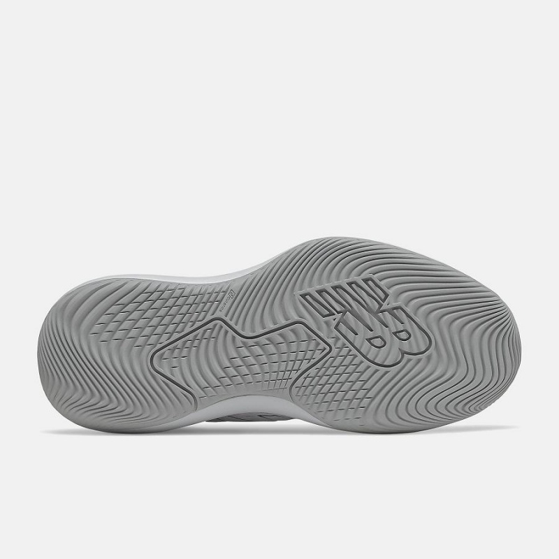 Zapatillas Tenis New Balance 696v4 Mujer Plateadas | EC 2537VD