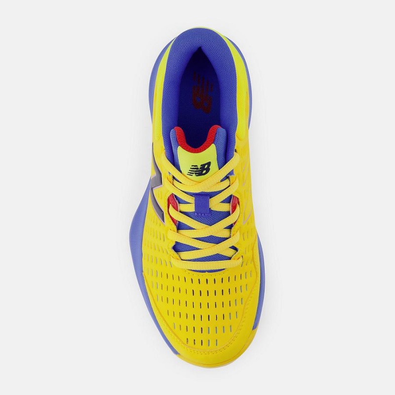 Zapatillas Tenis New Balance 696v4 Mujer Amarillo | EC 2536BC