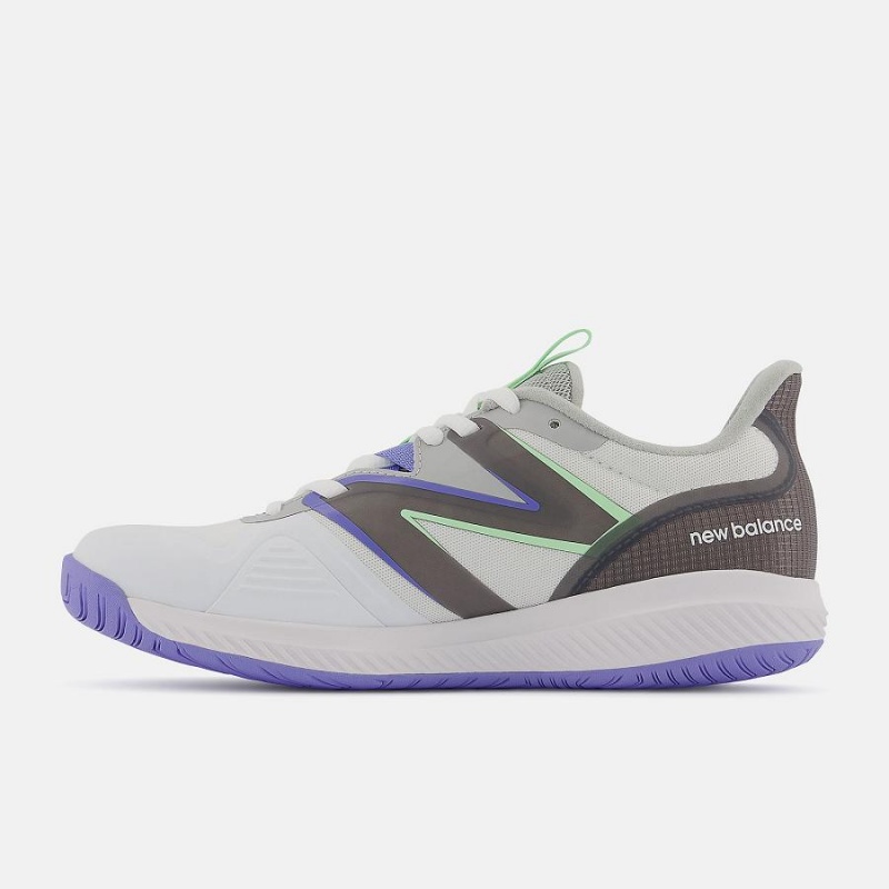 Zapatillas Tenis New Balance 796v3 Mujer Blancas Moradas | EC 2538CE