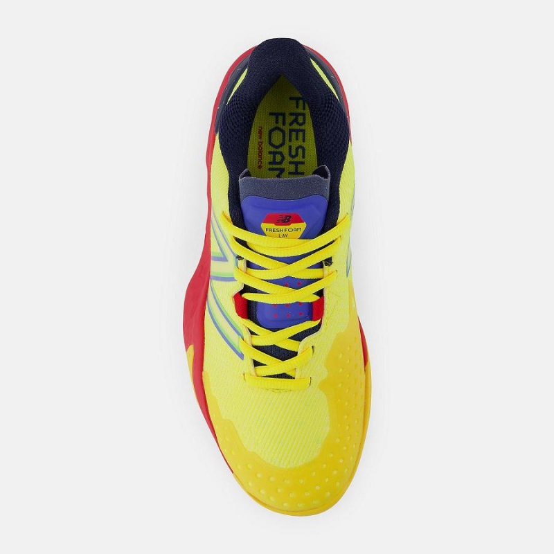 Zapatillas Tenis New Balance Fresh Foam X Lav V2 Mujer Amarillo | EC 2542KI