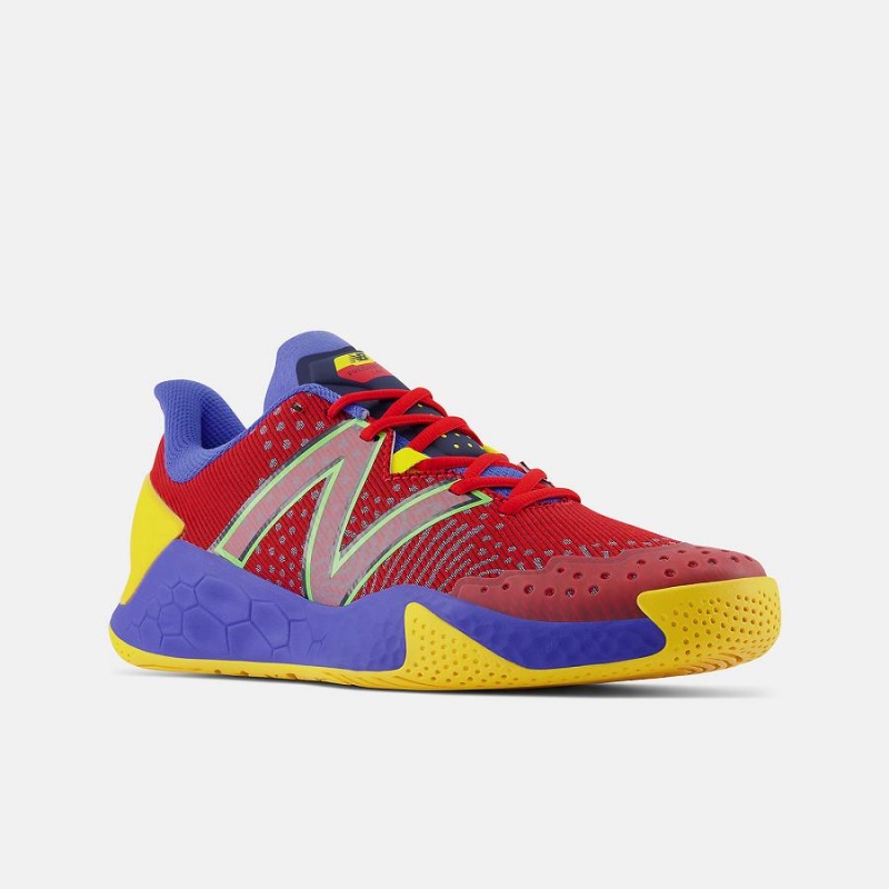 Zapatillas Tenis New Balance Fresh Foam X Lav V2 Hombre Rojas Azules | EC 1936GL