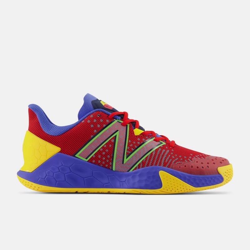 Zapatillas Tenis New Balance Fresh Foam X Lav V2 Hombre Rojas Azules | EC 1936GL
