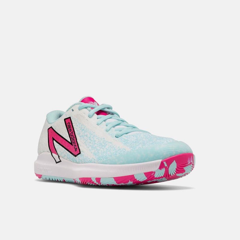 Zapatillas Tenis New Balance FuelCell 996v4.5 Mujer Verde Menta Rosas | EC 2544HK