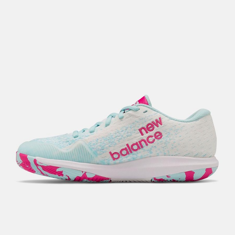 Zapatillas Tenis New Balance FuelCell 996v4.5 Mujer Verde Menta Rosas | EC 2544HK