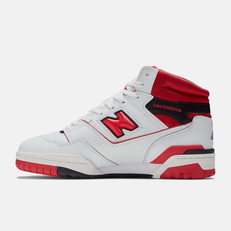 Zapatillas de Baloncesto New Balance 650 Hombre Blancas Rojas | EC 1852OR