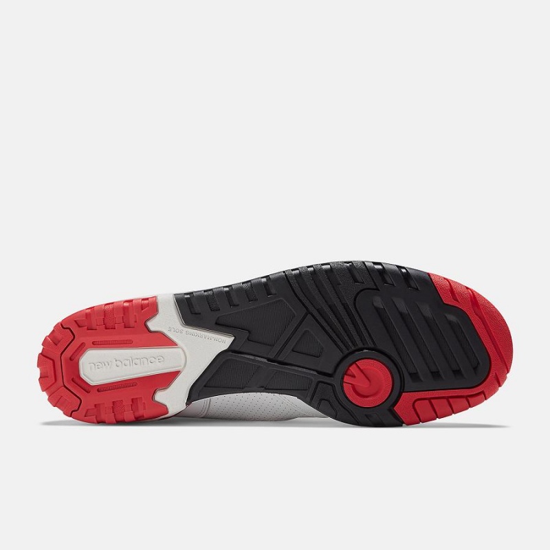 Zapatillas de Baloncesto New Balance 650 Hombre Blancas Rojas | EC 1852OR