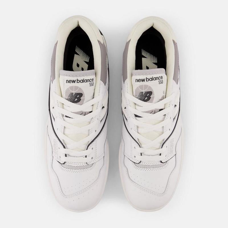 Zapatillas de Baloncesto New Balance BB550 Hombre Blancas | EC 1853PQ