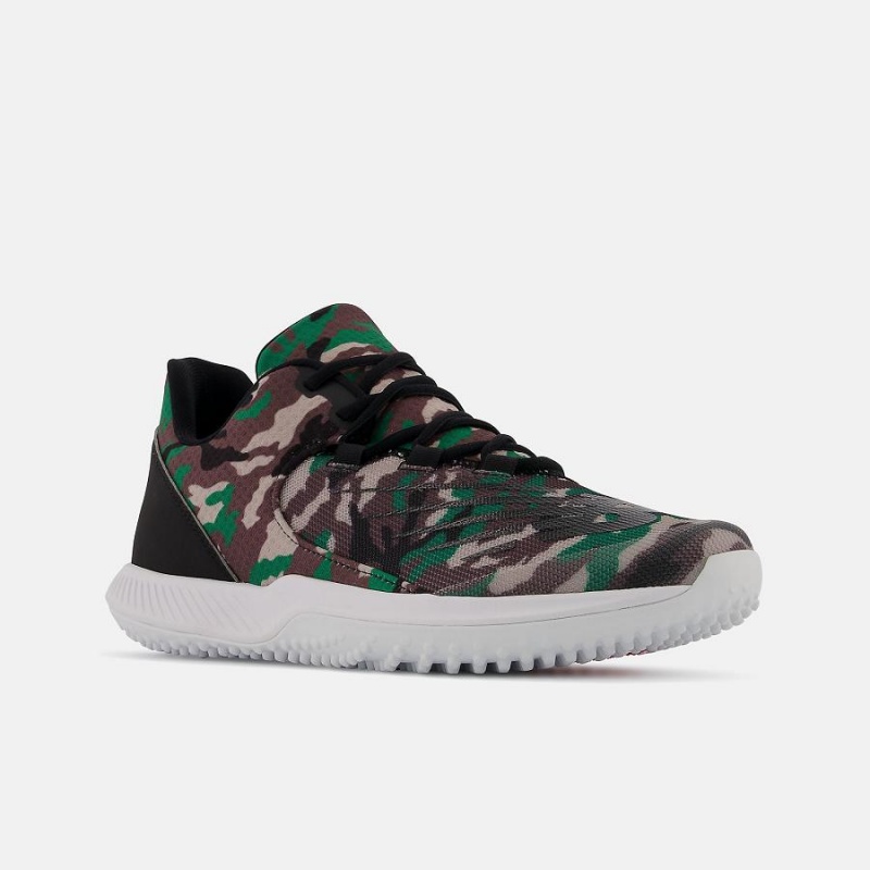Zapatillas de Beisbol New Balance FuelCell 4040 v6 Turf Camo Hombre Negras | EC 1840VD