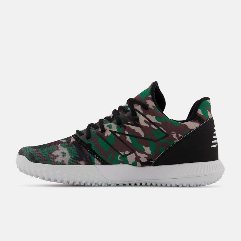 Zapatillas de Beisbol New Balance FuelCell 4040 v6 Turf Camo Hombre Negras | EC 1840VD