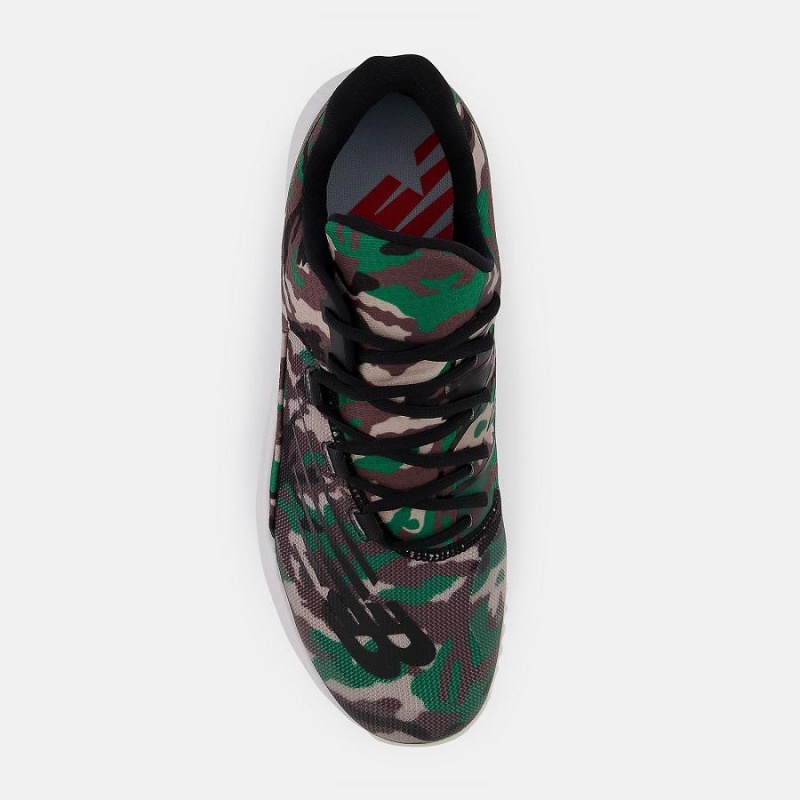 Zapatillas de Beisbol New Balance FuelCell 4040 v6 Turf Camo Hombre Negras | EC 1840VD