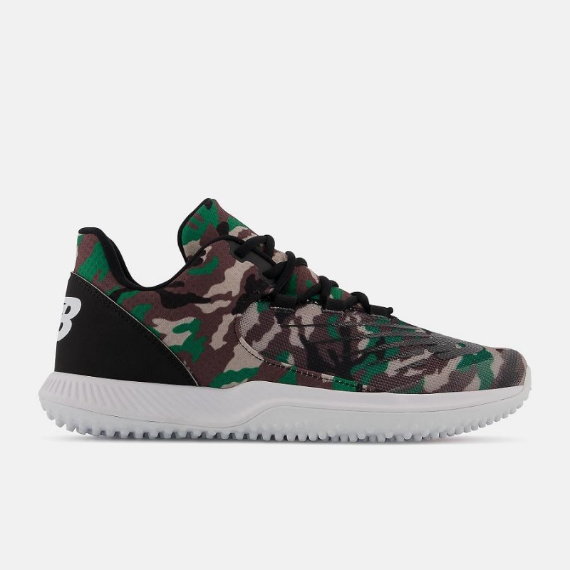 Zapatillas de Beisbol New Balance FuelCell 4040 v6 Turf Camo Hombre Negras | EC 1840VD