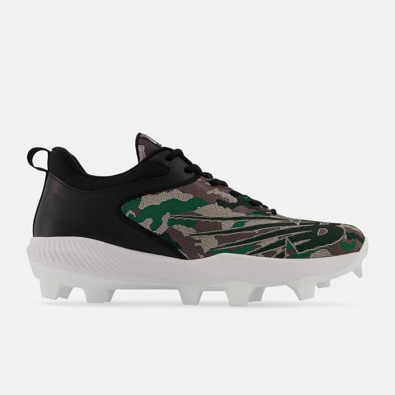 Zapatillas de Beisbol New Balance FuelCell 4040 v6 TPU Camo Hombre Negras | EC 1839CE