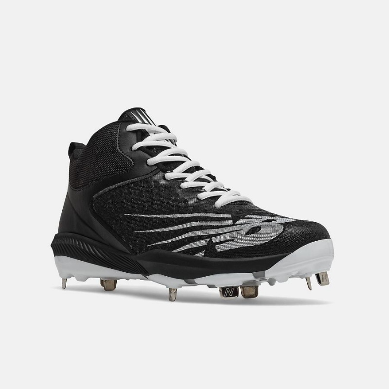 Zapatillas de Beisbol New Balance FuelCell 4040 v6 Mid-Metal Hombre Negras | EC 1836LH