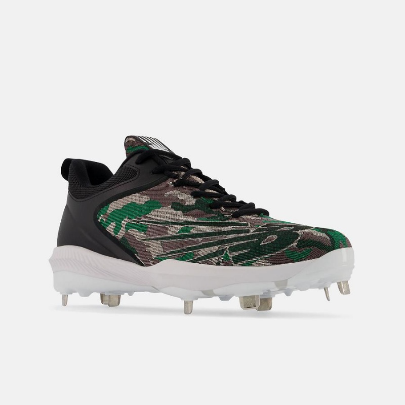 Zapatillas de Beisbol New Balance FuelCell 4040 v6 Metal Camo Hombre Negras | EC 1835KI
