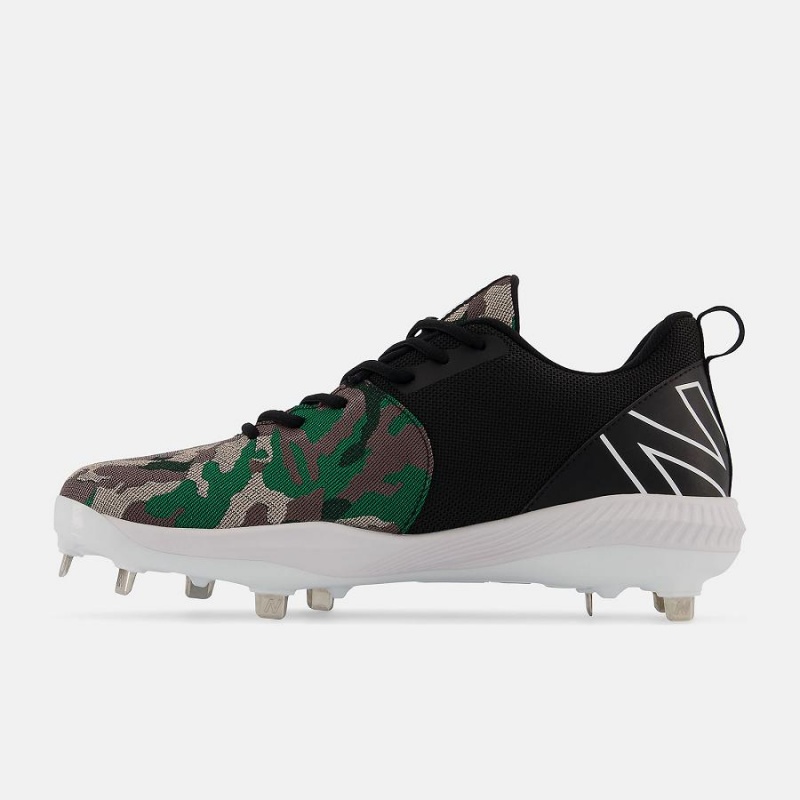 Zapatillas de Beisbol New Balance FuelCell 4040 v6 Metal Camo Hombre Negras | EC 1835KI