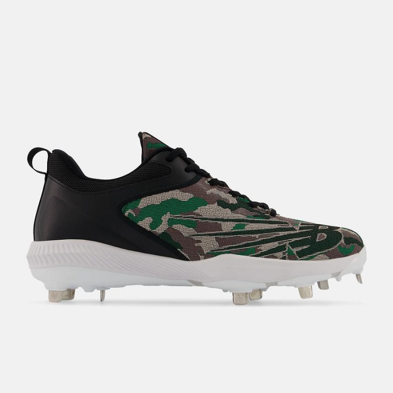 Zapatillas de Beisbol New Balance FuelCell 4040 v6 Metal Camo Hombre Negras | EC 1835KI