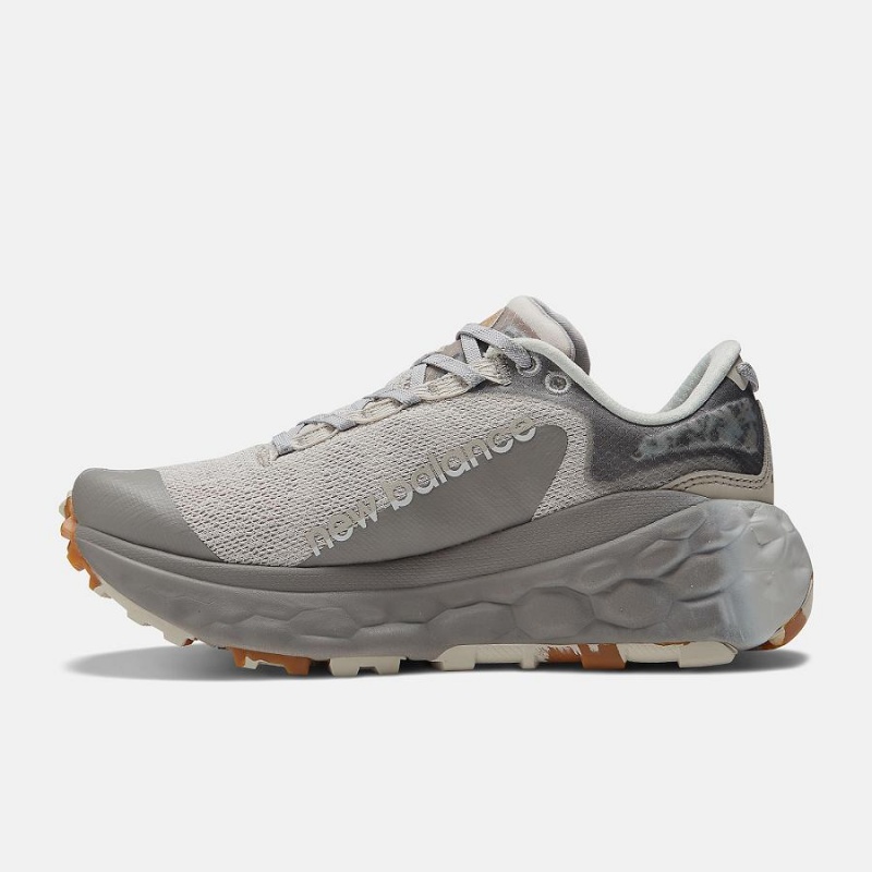 Zapatillas de Senderismo New Balance Fresh Foam X More Trail v2 Mujer Plateadas | EC 2484BC