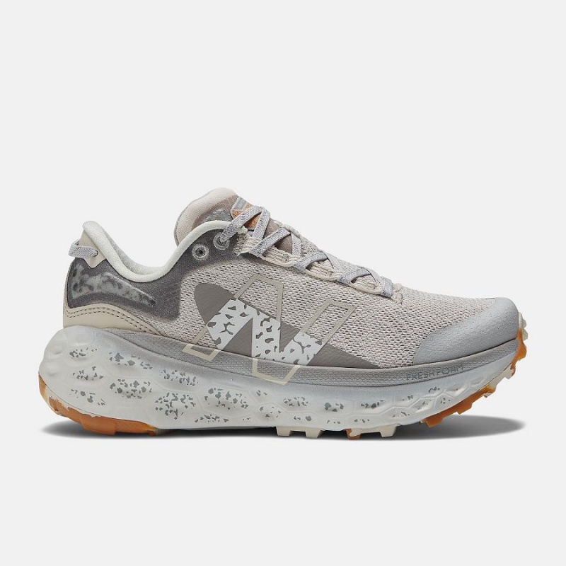 Zapatillas de Senderismo New Balance Fresh Foam X More Trail v2 Mujer Plateadas | EC 2484BC