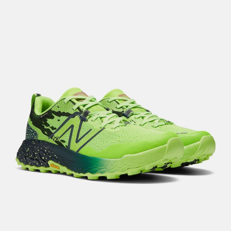 Zapatillas de Senderismo New Balance Fresh Foam X Hierro v7 GTX Mujer Verde | EC 2483NB