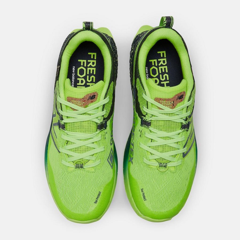 Zapatillas de Senderismo New Balance Fresh Foam X Hierro v7 GTX Mujer Verde | EC 2483NB