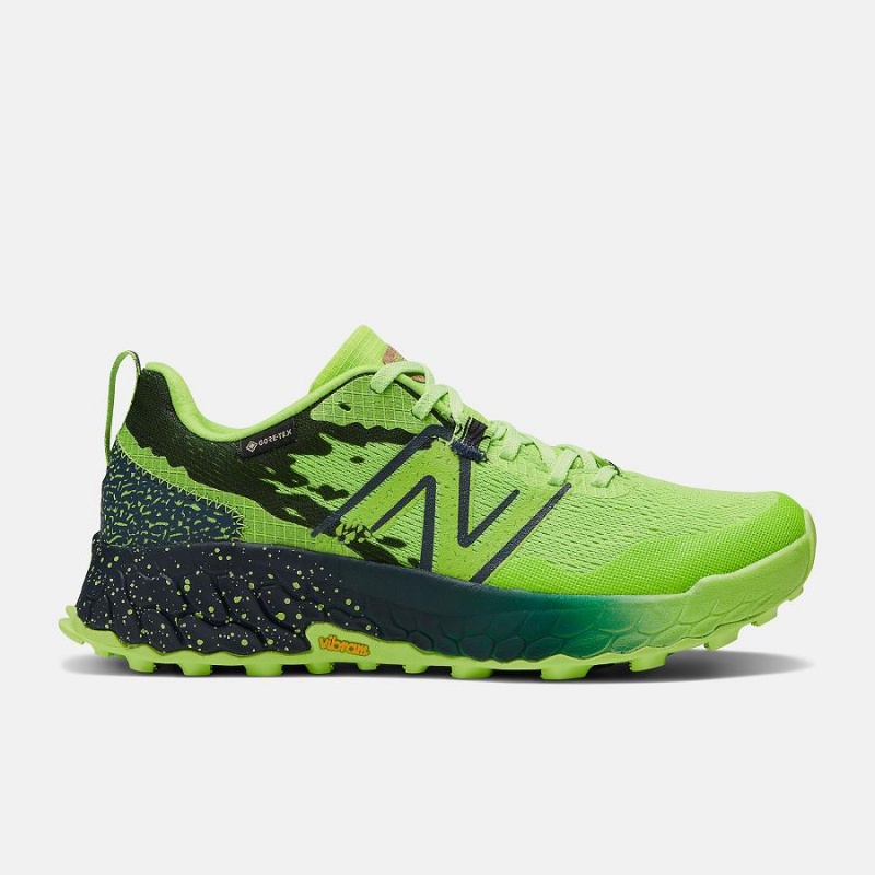 Zapatillas de Senderismo New Balance Fresh Foam X Hierro v7 GTX Mujer Verde | EC 2483NB