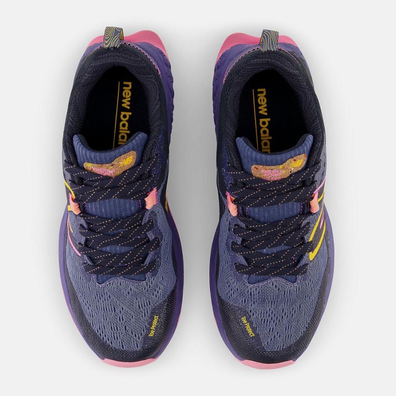 Zapatillas de Senderismo New Balance Fresh Foam X Hierro v7 Mujer Moradas | EC 2482MA