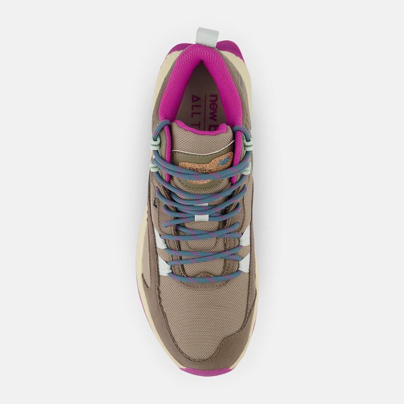 Zapatillas de Senderismo New Balance Fresh Foam X Hierro Mid Mujer Marrones | EC 2479EX