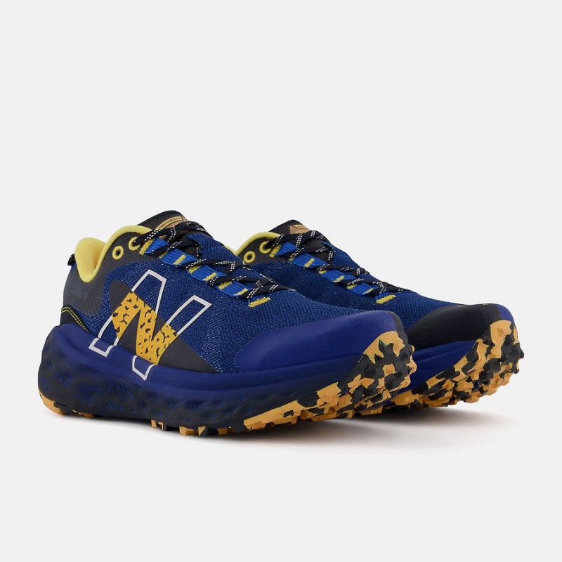 Zapatillas de Senderismo New Balance Fresh Foam X More Trail v2 Hombre Azul Marino | EC 1874TV