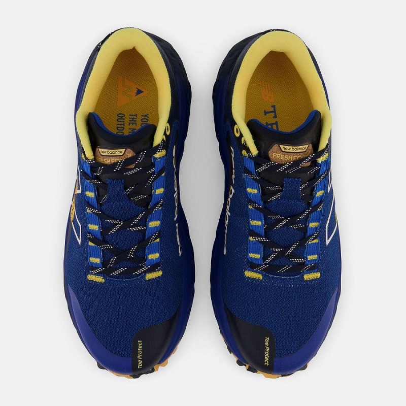 Zapatillas de Senderismo New Balance Fresh Foam X More Trail v2 Hombre Azul Marino | EC 1874TV