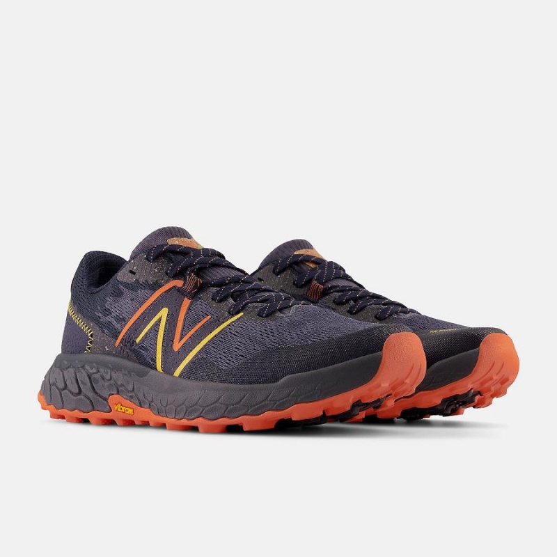 Zapatillas de Senderismo New Balance Fresh Foam X Hierro v7 Hombre Negras | EC 1871WY
