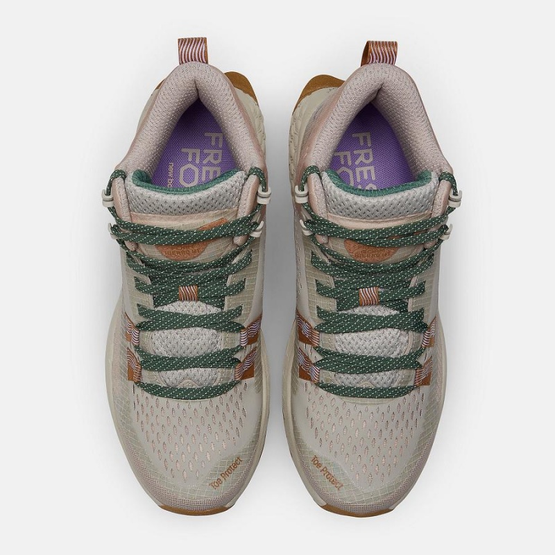 Zapatillas de Senderismo New Balance Fresh Foam X Hierro Mid Mujer Marrones | EC 2478RW