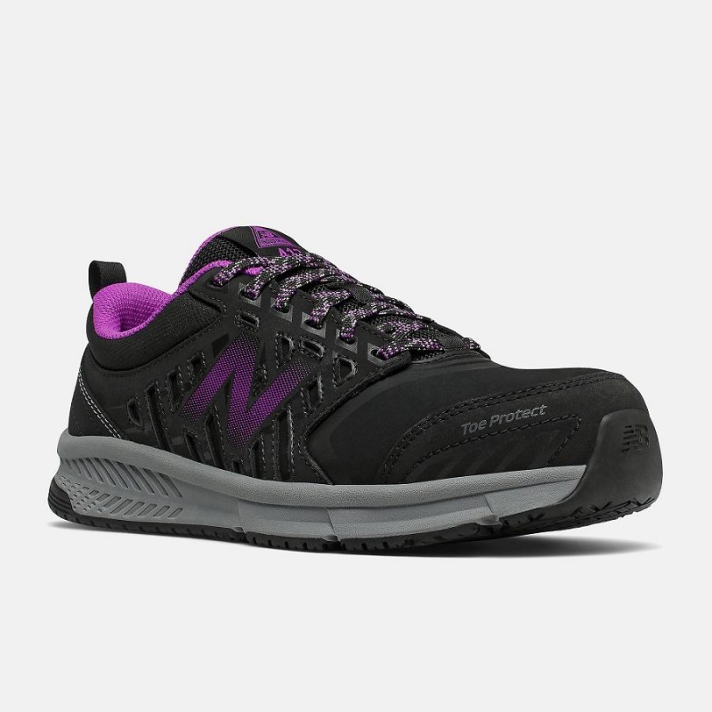 Zapatos De Trabajo New Balance 412v1 Alloy Toe Mujer Negras | EC 2451TV