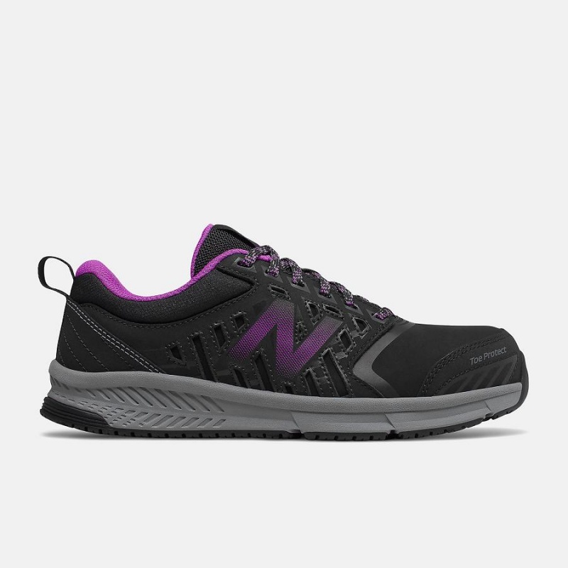 Zapatos De Trabajo New Balance 412v1 Alloy Toe Mujer Negras | EC 2451TV