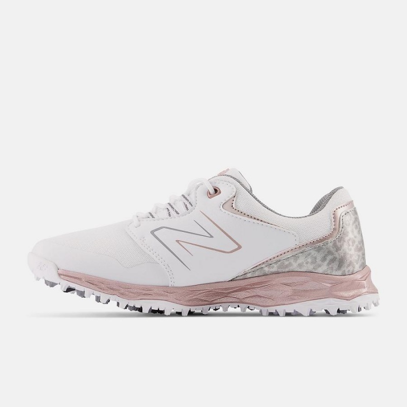Zapatos De Trabajo New Balance Fresh Foam LinksSL v2 Mujer Blancas | EC 2460CE