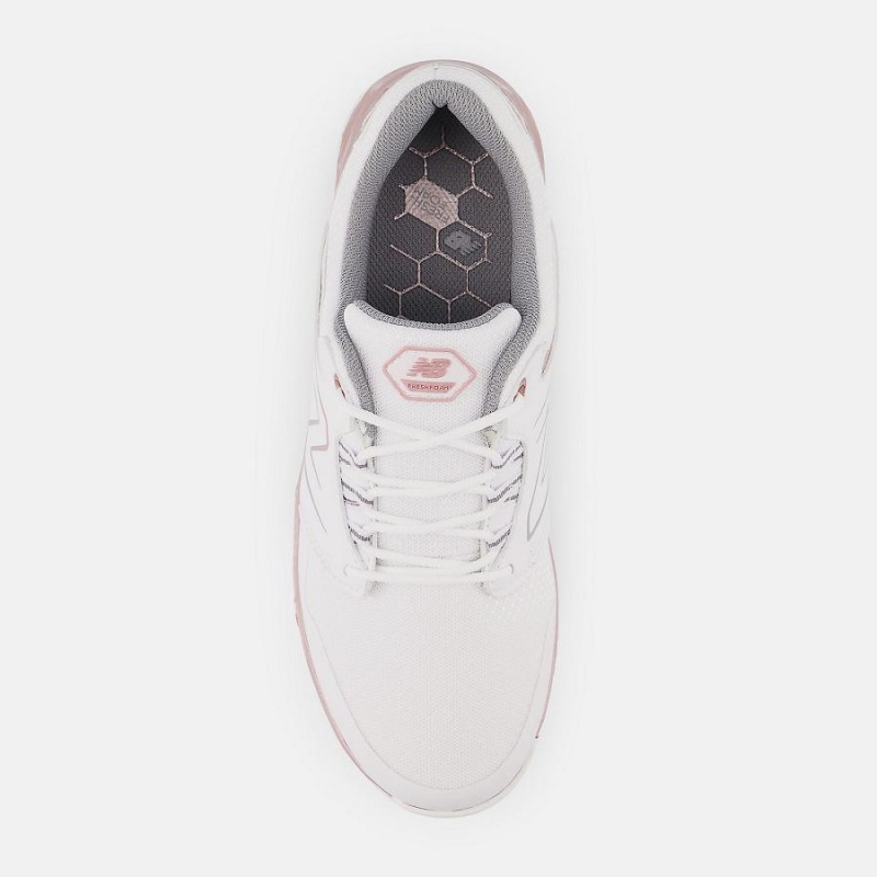 Zapatos De Trabajo New Balance Fresh Foam LinksSL v2 Mujer Blancas | EC 2460CE