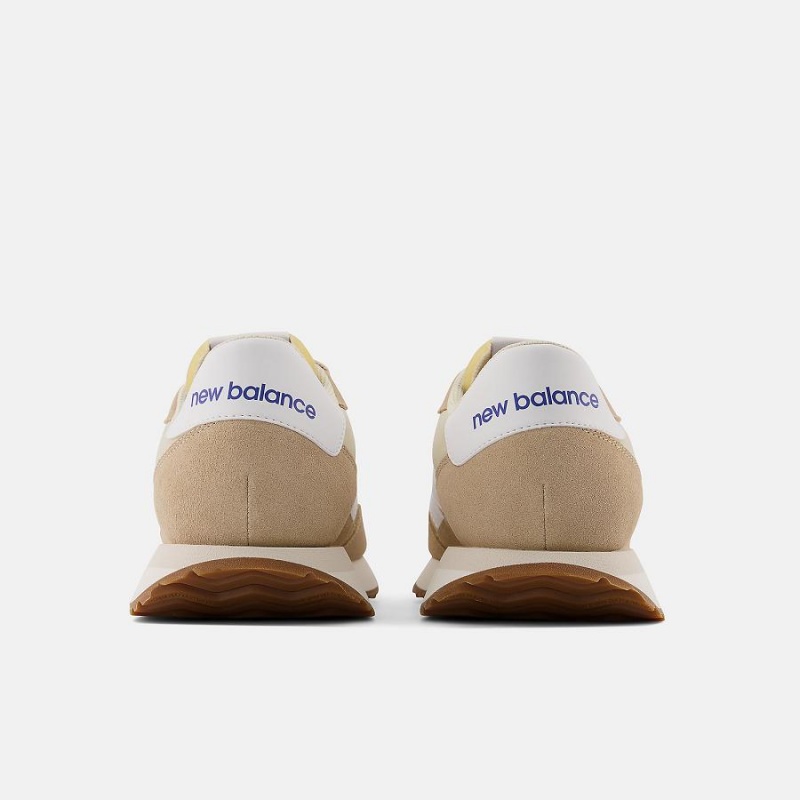 Zapatos New Balance 237 Niños Beige Blancas | EC 1038QZ