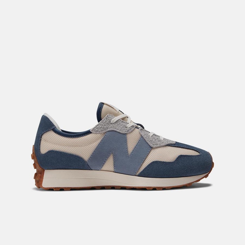 Zapatos New Balance 327 Niños Gris Azules | EC 1044UT