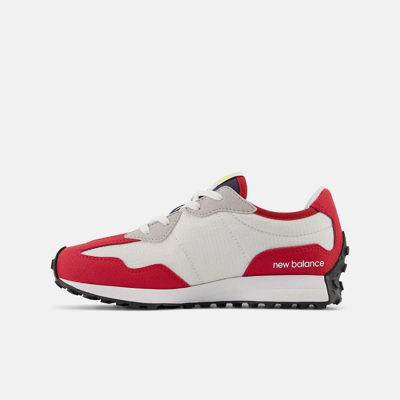 Zapatos New Balance 327 Niños Rojas Blancas | EC 1109ZG