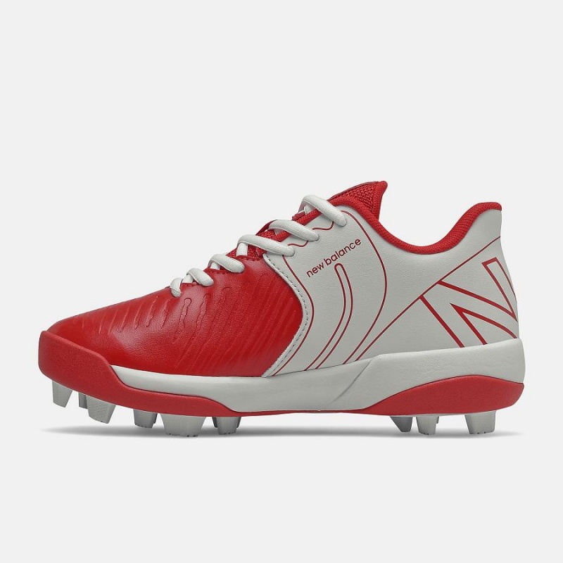 Zapatos New Balance 4040 v6 Rubber Molded Niños Gris Rojas | EC 1059CE