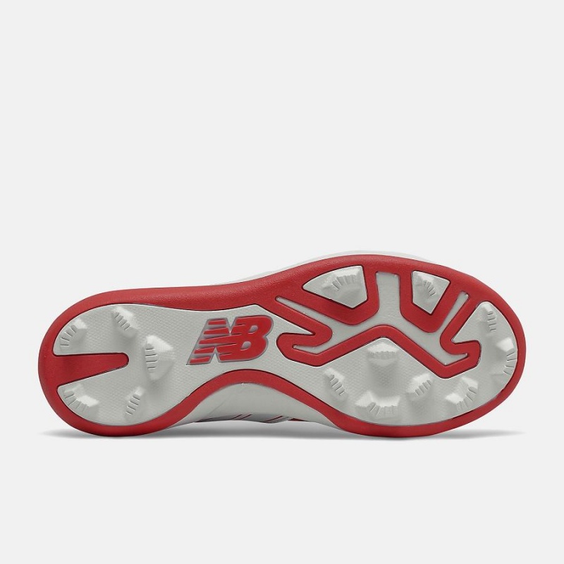 Zapatos New Balance 4040 v6 Rubber Molded Niños Gris Rojas | EC 1059CE