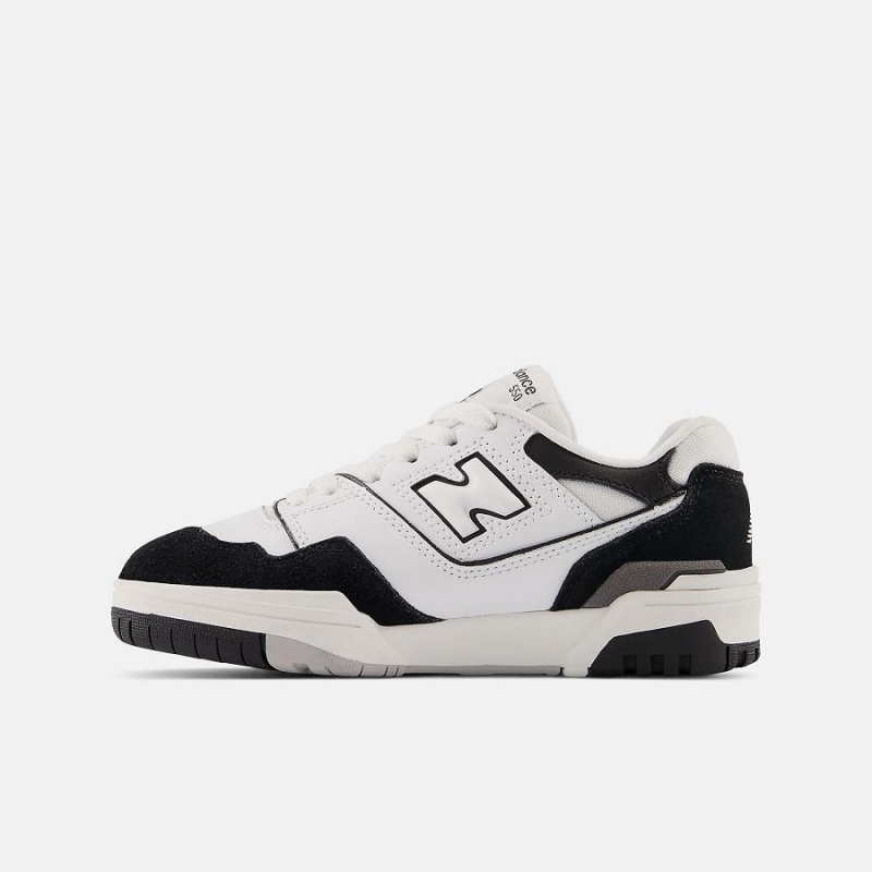 Zapatos New Balance 550 Niños Blancas Negras | EC 1110XF