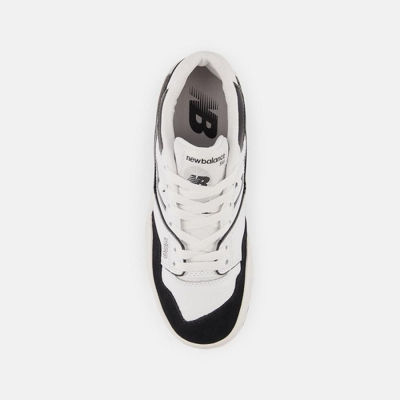 Zapatos New Balance 550 Niños Blancas Negras | EC 1047PQ