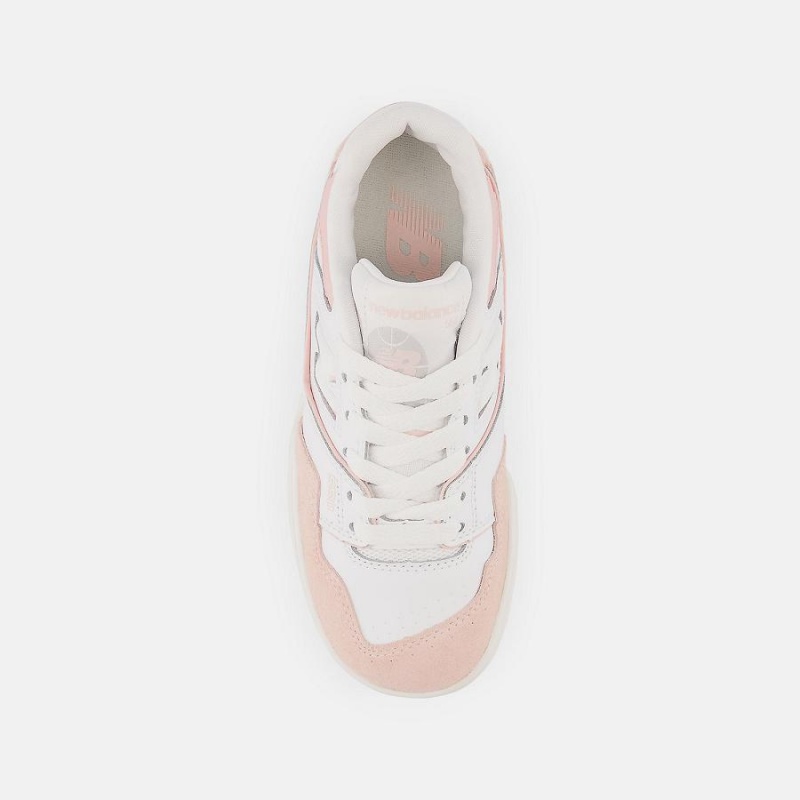 Zapatos New Balance 550 Niños Blancas Rosas | EC 1111CE