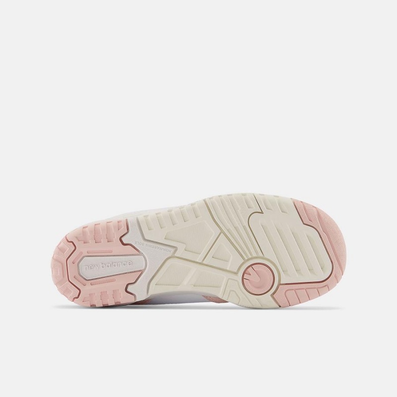 Zapatos New Balance 550 Niños Blancas Rosas | EC 1111CE