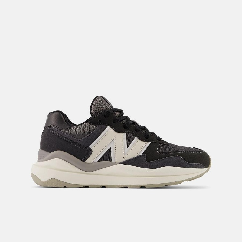 Zapatos New Balance 57/40 Niños Negras Blancas | EC 1125PQ