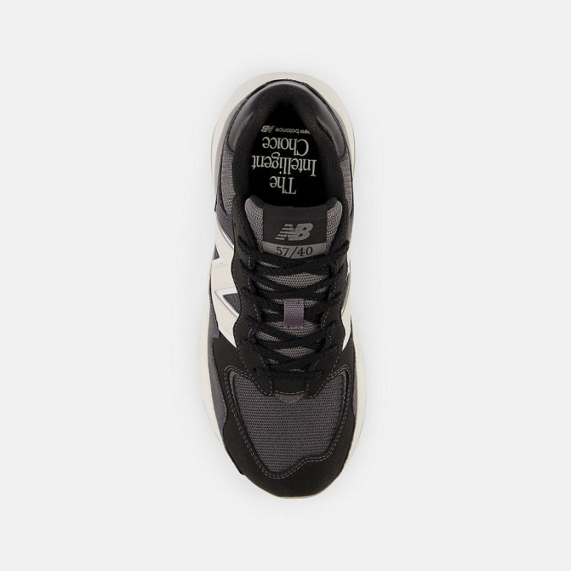 Zapatos New Balance 57/40 Niños Negras Blancas | EC 1066EX