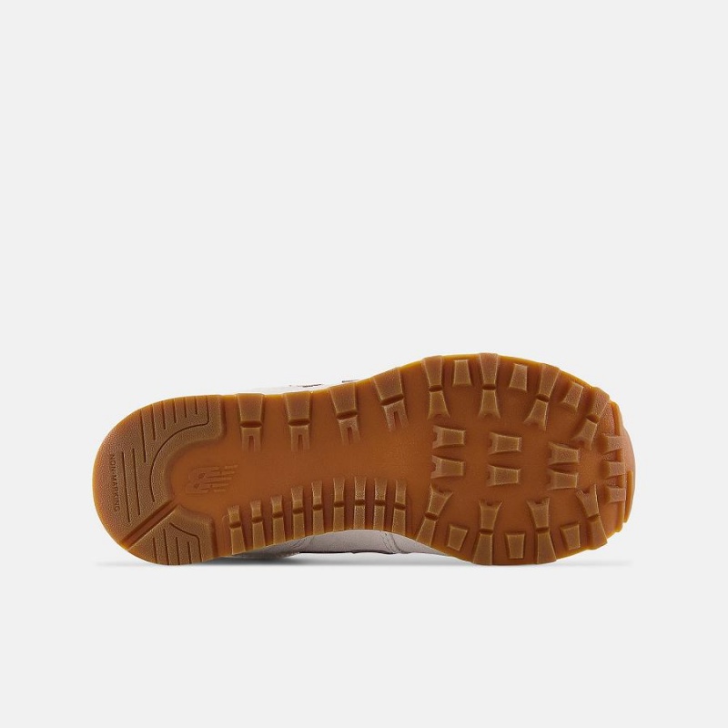 Zapatos New Balance 574 Niños Blancas Rojas | EC 1113BC