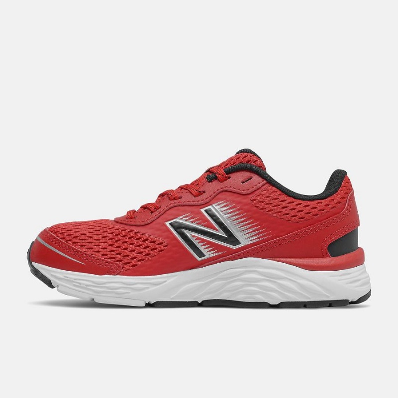 Zapatos New Balance 680v6 Niños Rojas | EC 1069YU